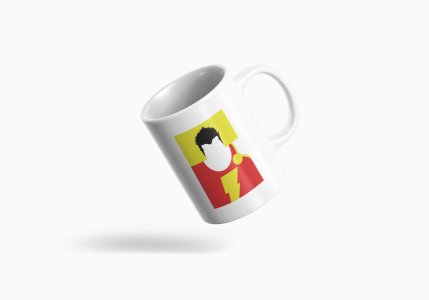 Flash without face structure - animation themed printed ceramic white coffee and tea mugs/ cups for animation lovers