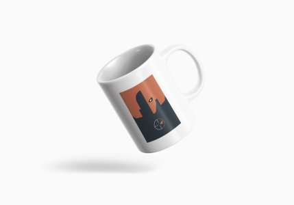 Deathstroke - animation themed printed ceramic white coffee and tea mugs/ cups for animation lovers
