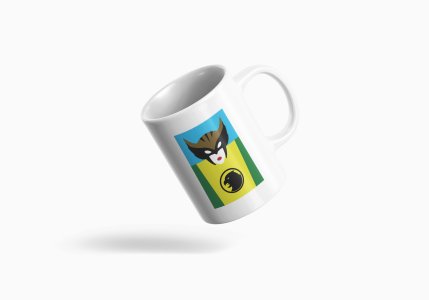 Hawkgirl - animation themed printed ceramic white coffee and tea mugs/ cups for animation lovers