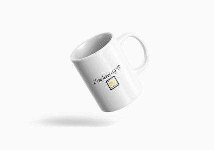 I'm loving it  - formula themed printed ceramic white coffee and tea mugs/ cups for maths lovers