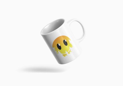 Dissappearing Emoji- Emoji Printed Coffee Mugs For Emoji Lovers