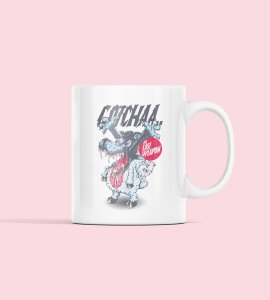 Catcha, The Last Weapon-Printed Coffee Mugs
