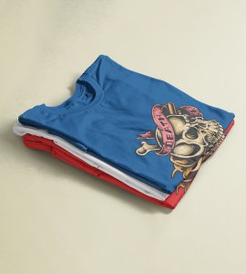 Death alive Illustration art - Printed Tees for men - designed for fun and creative atmosphere around you - youth oriented design