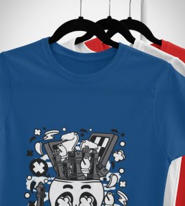 Illustration art - Printed Tees for men - super comfy - designed for fun and creative atmosphere around you - youth oriented design