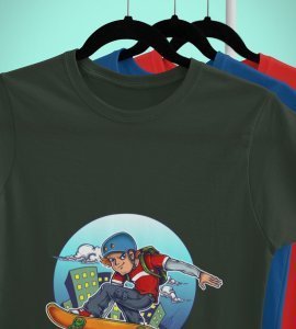Funny character art - Printed Tees for men - super comfy - designed for fun and creative atmosphere around you - youth oriented design