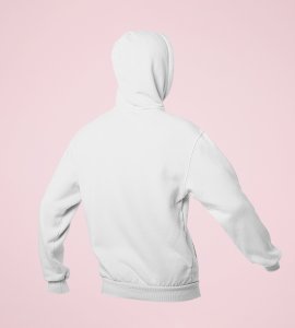 Baby cracker printed diwali themed White Hoodie specially for diwali festival