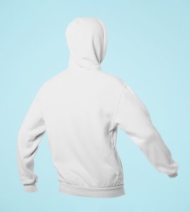 Har din diwali nahi hoti printed diwali themed White Hoodie specially for diwali festival
