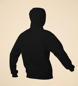 Keep the soan papdi printed diwali themed black Hoodie specially for diwali festival