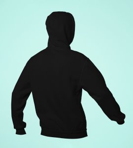 Diwala diwali text printed diwali themed black Hoodie specially for diwali festival