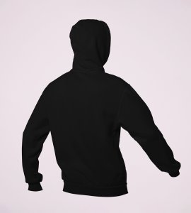 Shubh dipawali text printed diwali themed black Hoodie specially for diwali festival