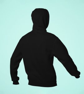 No harm to animal, diwali themed black Hoodie specially for diwali festival