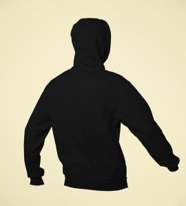 Haat nahi lagaga text printed diwali themed black Hoodie specially for diwali festival
