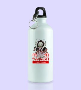 Sip with Nezuko : Exclusive Illustrated Sipper Bottle for Every Adventure