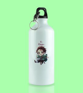 Tiny Hero, Big Hydration: It's Lil Tanjiro Illustrated Sipper Bottle
