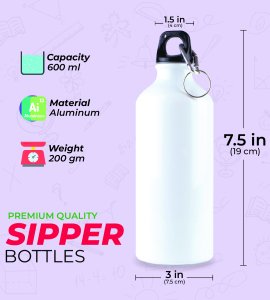 Mystical Jujutsu: Megumi Fushiguro Illustrated Sipper Bottle