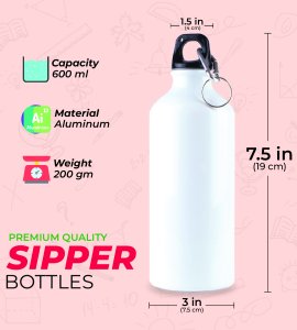 Rogue Elegance: Levi Ackerman Illustrated Sipper Bottle