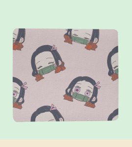 Nezuko's Innocence: Cute Face Mouse Pad - Limited Edition