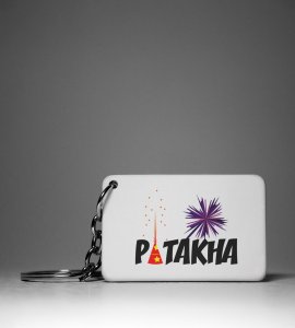 Patakha Diwali Keychain - Ignite the Festive Spark(Pack Of 2)