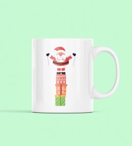 Holiday Hugs Ceramic Coffee Mug - Best Christmas Gift for Boys, Girls, Office, and Colleagues Best Gift
