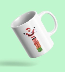 Holiday Hugs Ceramic Coffee Mug - Best Christmas Gift for Boys, Girls, Office, and Colleagues Best Gift