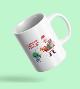 Christmas themed Coffe Mug, santaclaus Gifting Best Gifting Idea for Birthday Boys Girls