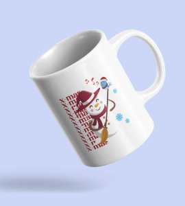 Christmas Theme Snow Man Coffe mug Ceramic Mug Best Coffe Mug for Gift
