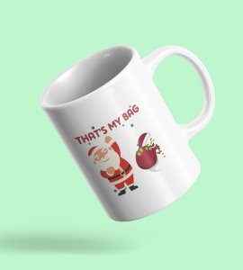 Christmas Theme Coffe mug, Santa Masti Best Gift For Boys Girls