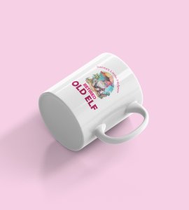 Santas Friend Old Elf Design Coffe Mug Santa Coffe Mug Design