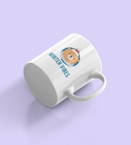 Winter Vibes Panda Design Theme Coffe Mug Gift For Secret Santa