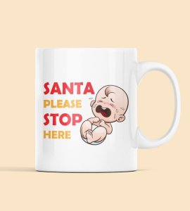 Babys Love For Santa Christmas Theme Coffe Mug Best Gift For Everyone
