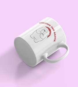 Polar Bear Design Waiting For Santa Design Best Gift For Friends Boys Girls Love