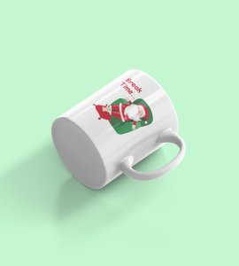 santa On Break !! Chill Vibes , Coffe Mug Design Print Best Gift for Boys Office Girls
