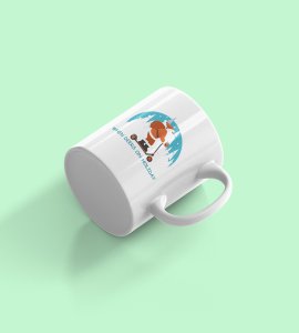 Roller Skate Bike Coffe Mug Santa Theme Best Gift For Boys Girls Office