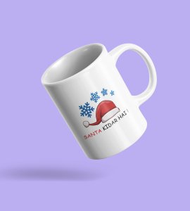 Santa Kahan Hai? Christmas-Themed Coffee Mug