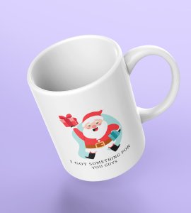 Cuteness Overload: Whimsical Santa Delight Christmas Coffee Mug