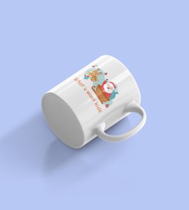 Cuteness Overload: Adorable Santa Delight Coffee Mug - Sip into Festive Joy, Best Gift for Kids Boys Girls!