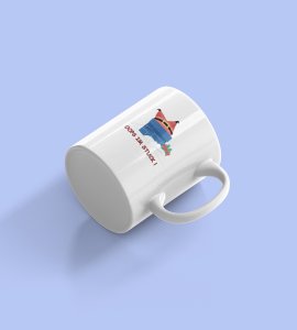 Santas Chimney Chuckles: Hilarious Coffee Mug Design ,Mircowave safe Coffe mug