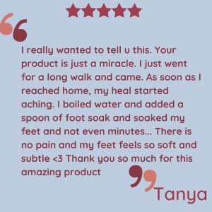 Natural Eucalyptus Foot soak