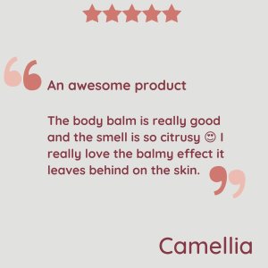 Natural Citronella Body Balm