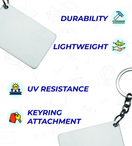 Sober Santa: Cute Designer Key Chain byBest Gift For Boys Girls