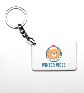 Winter Vibes : Beautifully Crafted Key Chain byPerfect Gift For Secret Santa