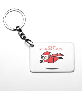 Superman Santa: Cool Designer Key Chain byPerfect Gift For Secret Santa