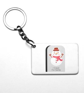 Santa's Bestfriend : Unwrap Joy withKey Chain- Durable Design for Festive Gifts For Boys Girls