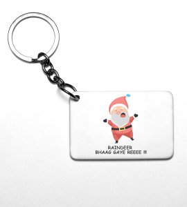 Reindeer Ranaway : Style Up Festively withKey Chain - Leak-Proof, Marathi Printed Design