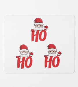 Santa Is Here: Cute Reindeer Designed Mouse Pad by Unique Gift For Secret Santa