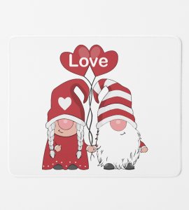 Elves In Love : Unique Designed Mouse Pad by Best Gift For Secret Santa Gift