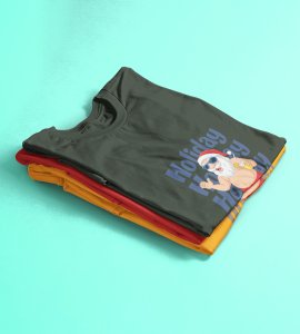 Santa On Vaction T-shirt: Exclusive Gift For Boys Girls(Green) Cool Santa T-shirt, A Perfect Gift For Secret Santa