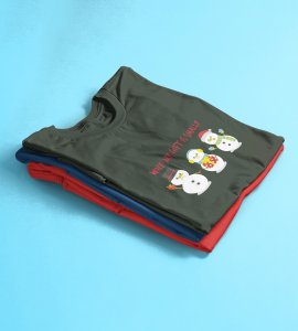 Small Gift : Unique Printed T-shirt (Green) Best Gifts For Secret Santa