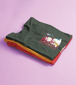 Xmas Party : Best Comic Printed T-shirt by (brands) Perfect Gift For Kids