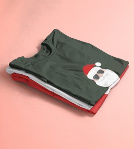I Am Modern Santa : Cute Printed T-shirt (Green)Best Gift For Boys Girls